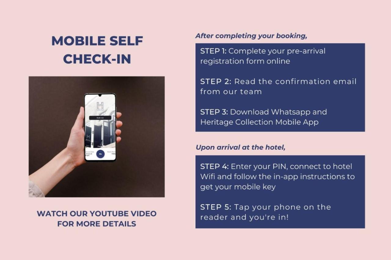 Heritage Collection On Arab - Mobile App Check-In 新加坡 外观 照片